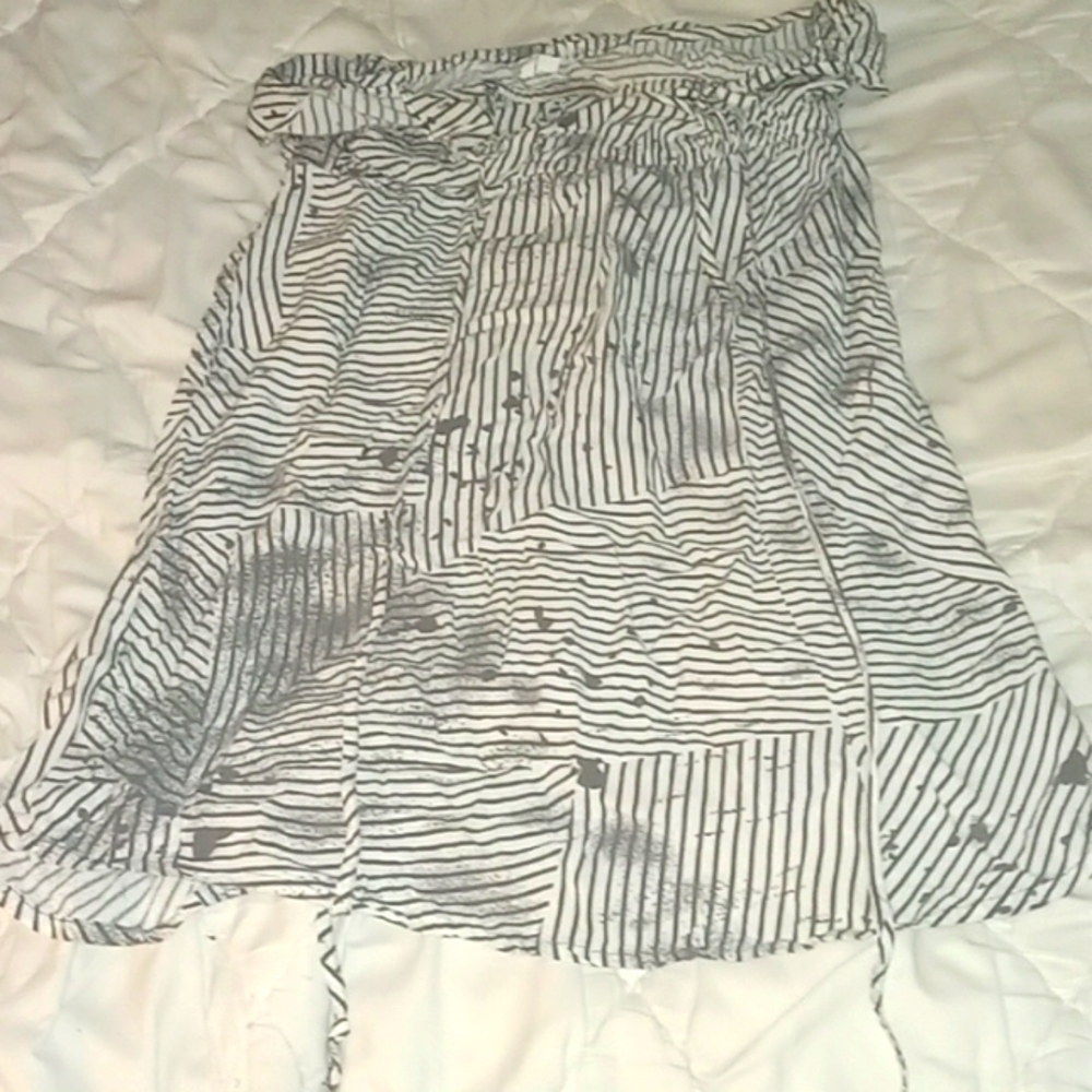 Strapless dress
